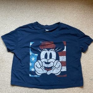Women’s, XS, Old Navy, Navy, Cropped T-Shirt